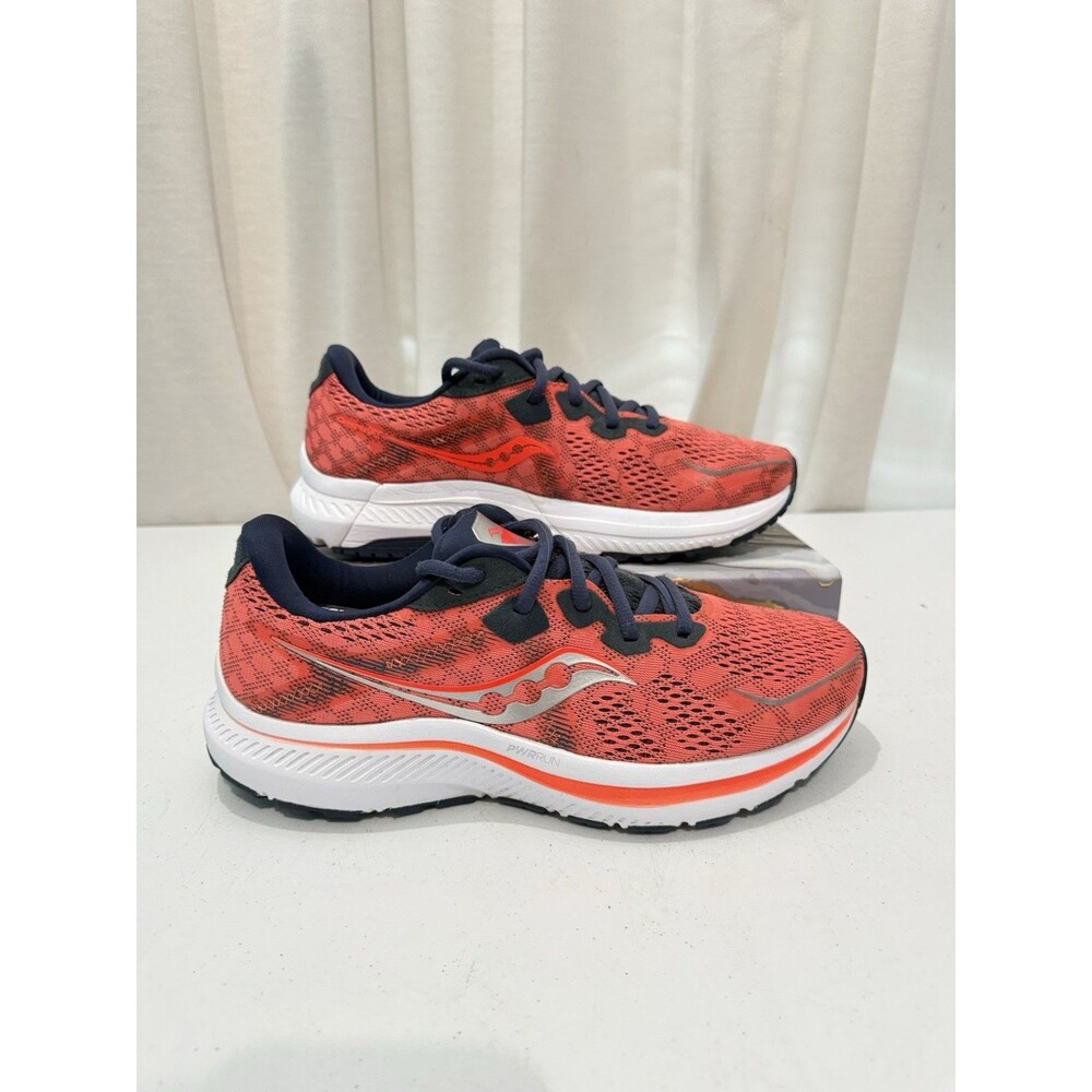 Saucony Omni 20 Womens Shoes Sz 8 Running Sunstone Night Lace Up Low Top Sneaker